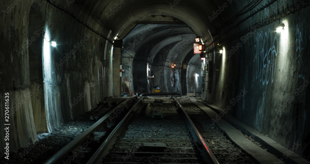 Exploration of Paris metro tunnels. Exploration of Paris metro tunnels.
