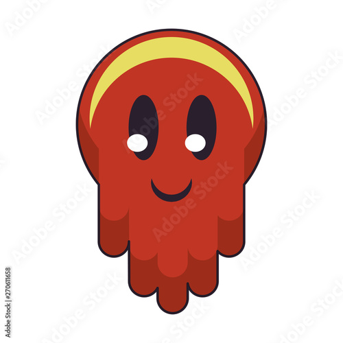 Videogame enemy ghost character