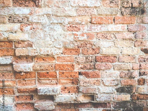 Old brick walls are natural scene wallpaper backgrounds