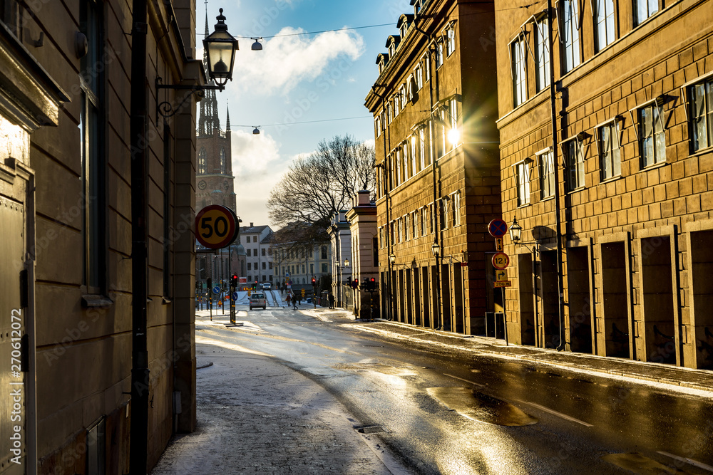 Old town stockholm sweden 