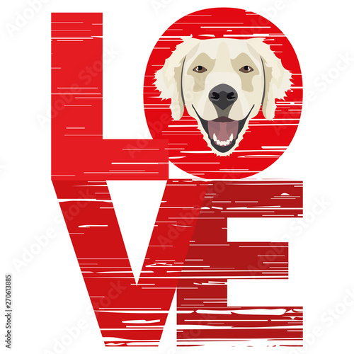 Love Golden Retriever