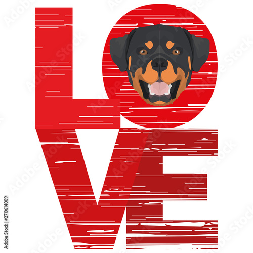Love Rottweiler