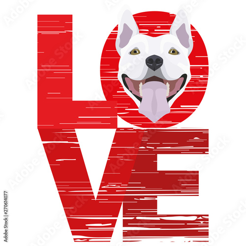 Love Bullterrier