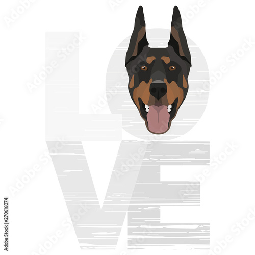 Love Dobermann