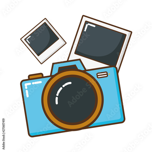 photographic camera isolated icon
