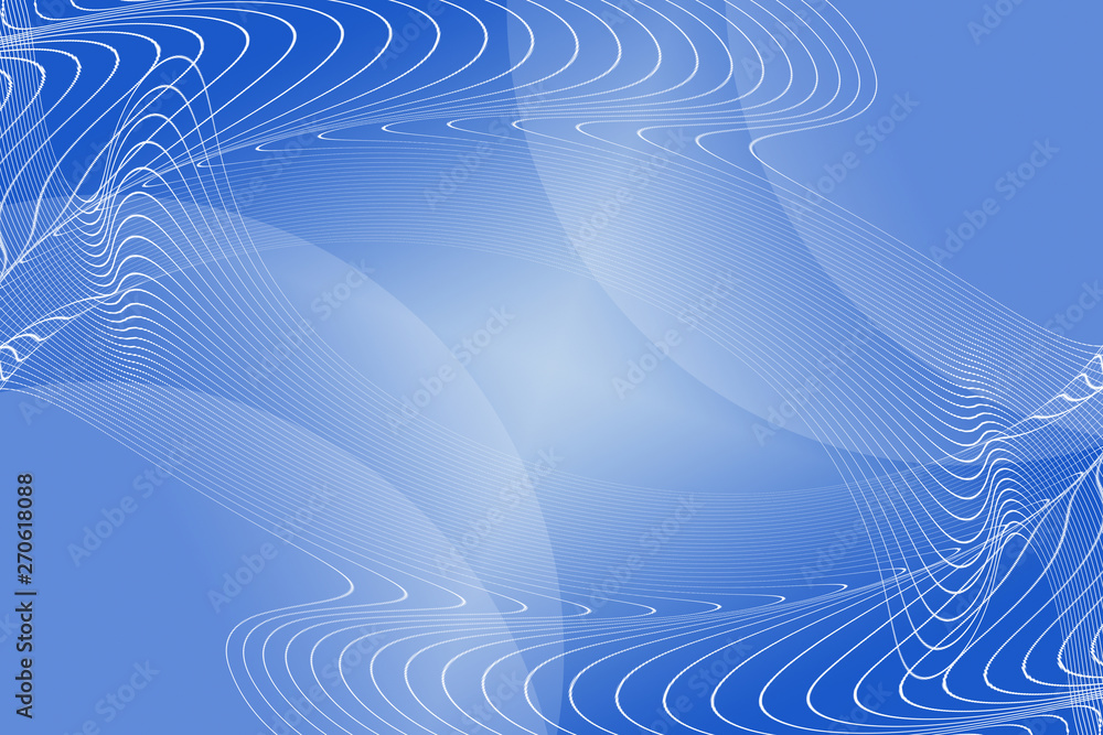Naklejka premium abstract, blue, wave, wallpaper, design, light, texture, illustration, waves, line, graphic, backdrop, curve, pattern, art, backgrounds, lines, motion, shape, artistic, energy, swirl, water, digital