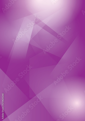 abstract violet vector background with transparent geometric shapes A4 format