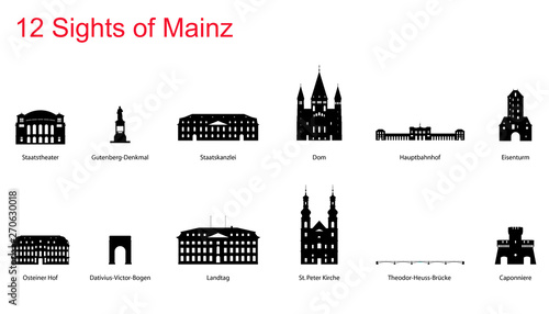 12 Sights of Mainz