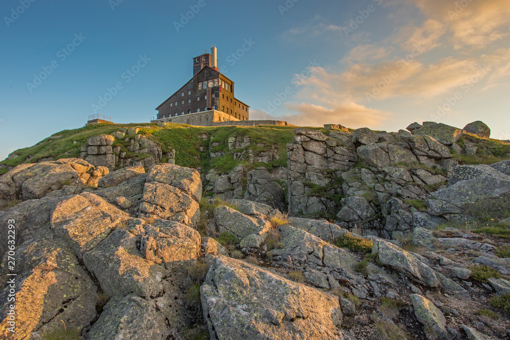 Obraz premium Karkonosze - Góry Sudety