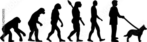 Australian Cattle Dog Evolution silhouette