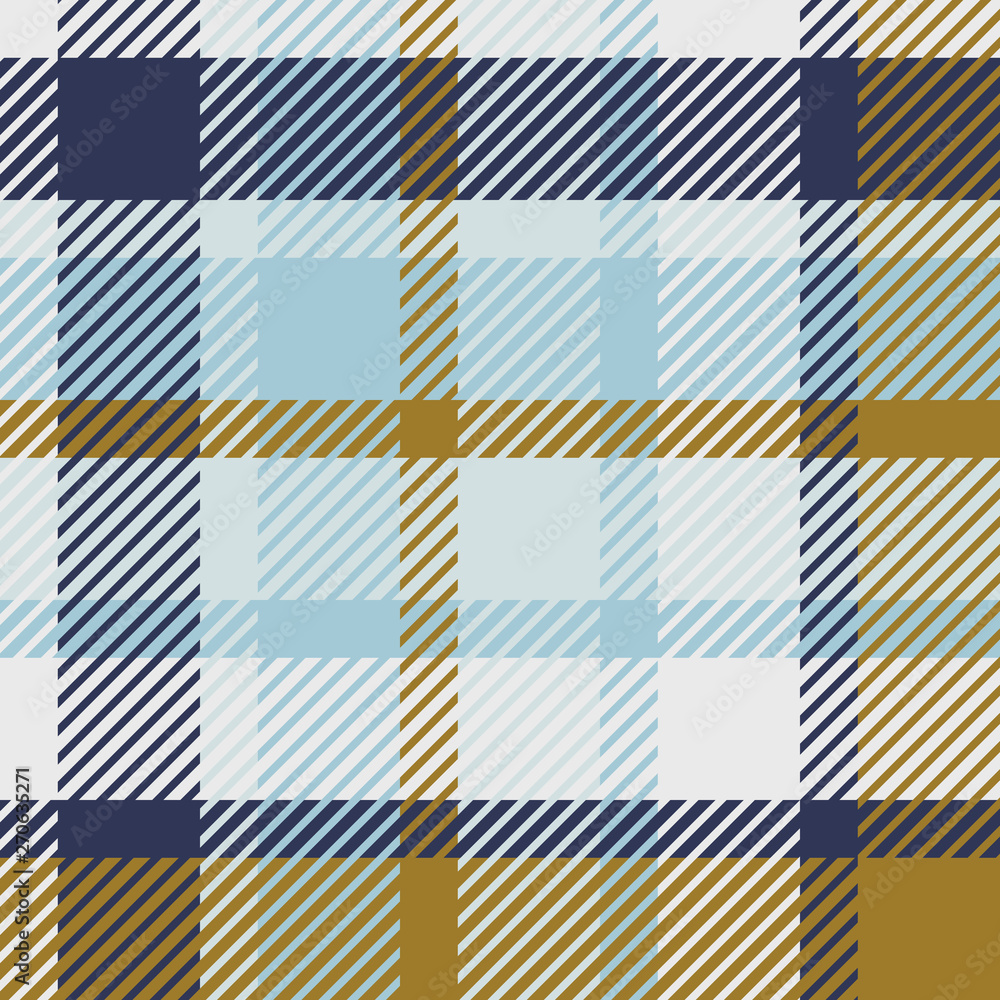 Plaid or tartan vector is background or texture in many color Plaid or tartan vector is background or texture in many color