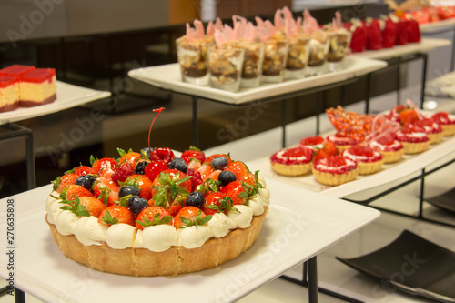  variety dessert in buffet for party