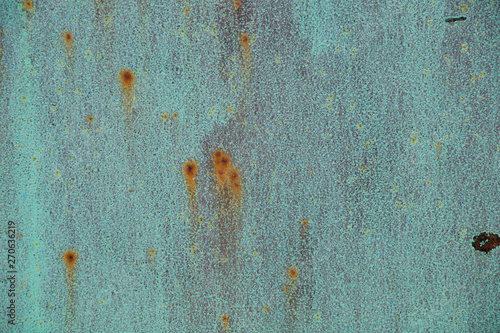 texture of old rusty metal painted. Abstract background. Old metal