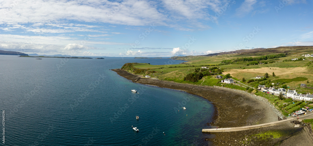 Isle of Skye Schottland aus der Luft