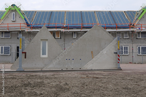 Construction of new houses
