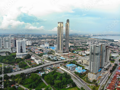 Aerial view of Astaka, in Johor Bahru
