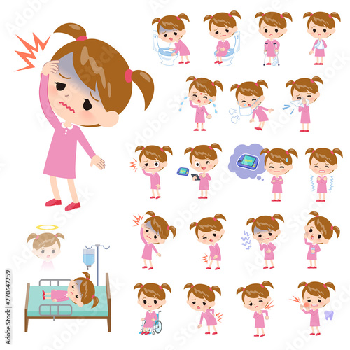 Pink clothing girl_sickness