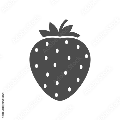 Strawberry icon Vector illustration
