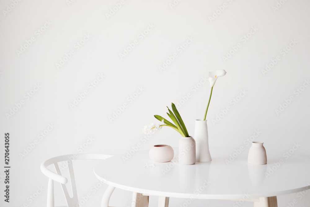 Handmade ceramics sitting on a table Handmade ceramics sitting on a table