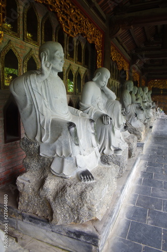 Buddha statues at Bai Dinh 