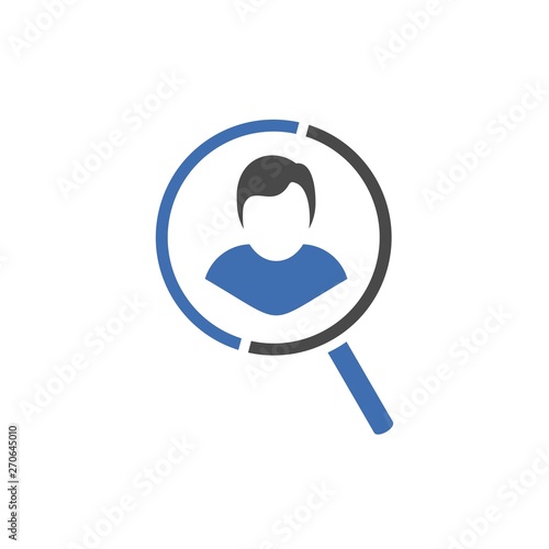 Seraching worker symbol