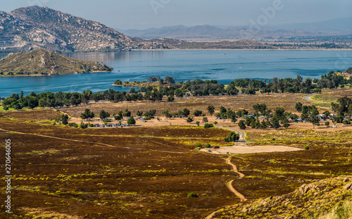 Lake Perris State Park, California photo