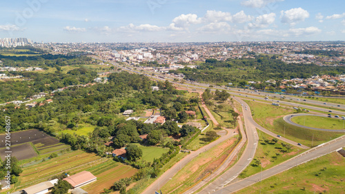 A view of Vicente Pires city in Brazil