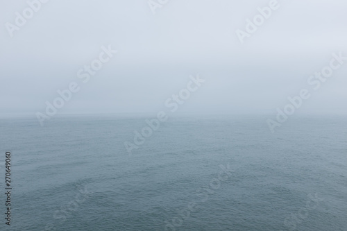 Seascape ocean and horizon background and concept