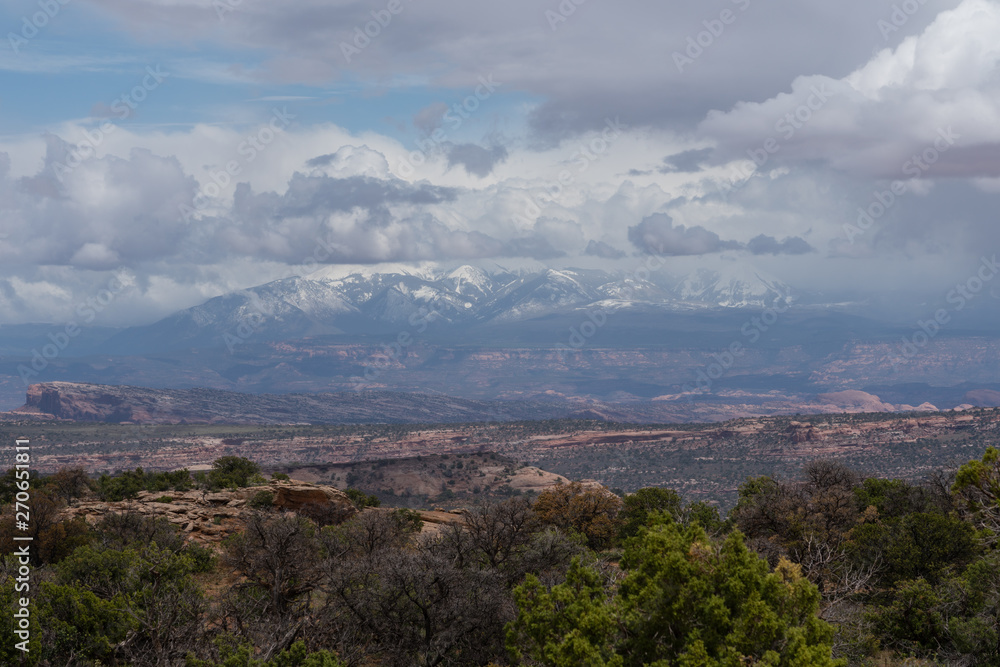 Fototapeta premium Utah's La Sal Mountains