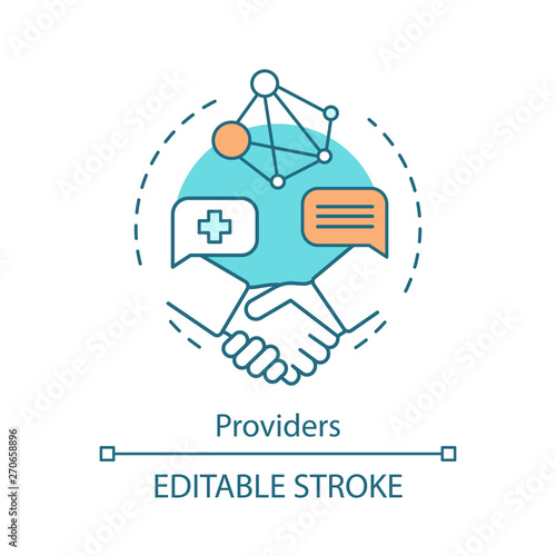 Providers concept icon