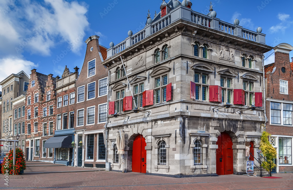 Street in Haarlem, Netherlands