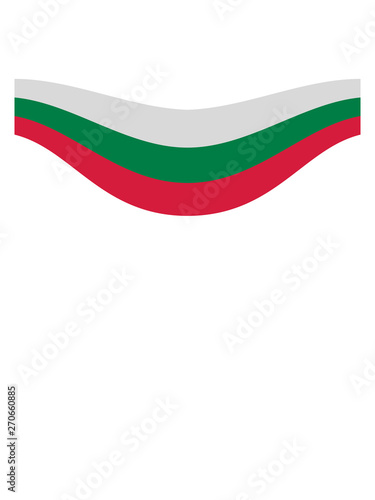 Free Download weiß grün rot Bulgarien flagge sport team crew farben land banner design - GFXLoad
