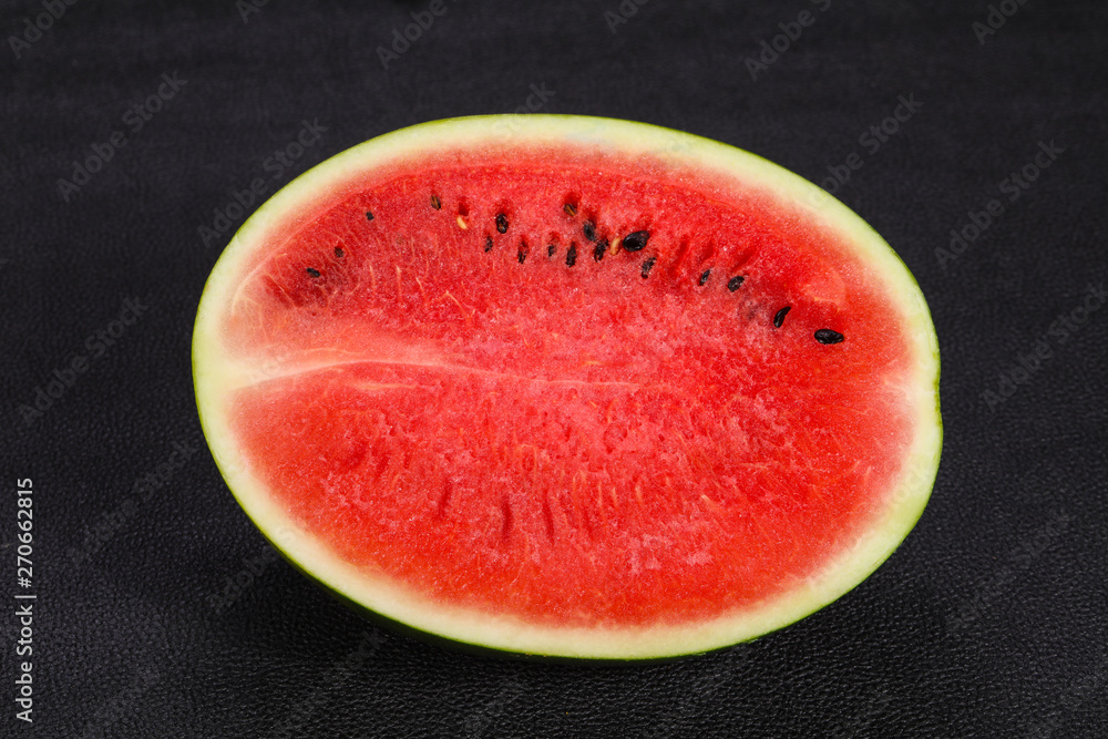 Ripe sweet juicy Half watermelon Ripe sweet juicy Half watermelon