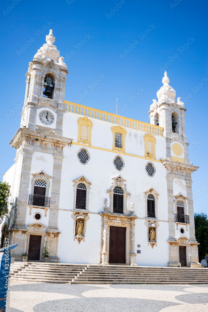 Carmo church in Faro - Portugal