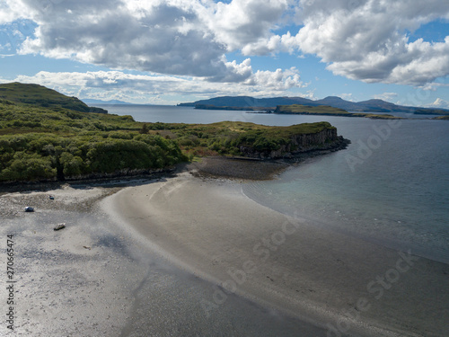 Luftbilder von Isle of Skye Schottland 