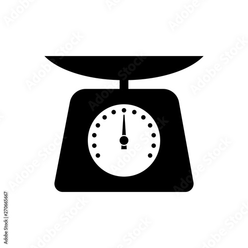 Weight icon. Scale sign. Vector illustration.