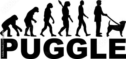 Puggle Evolution silhouette