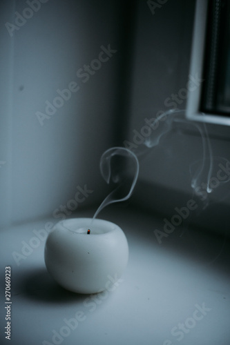  candle smoke