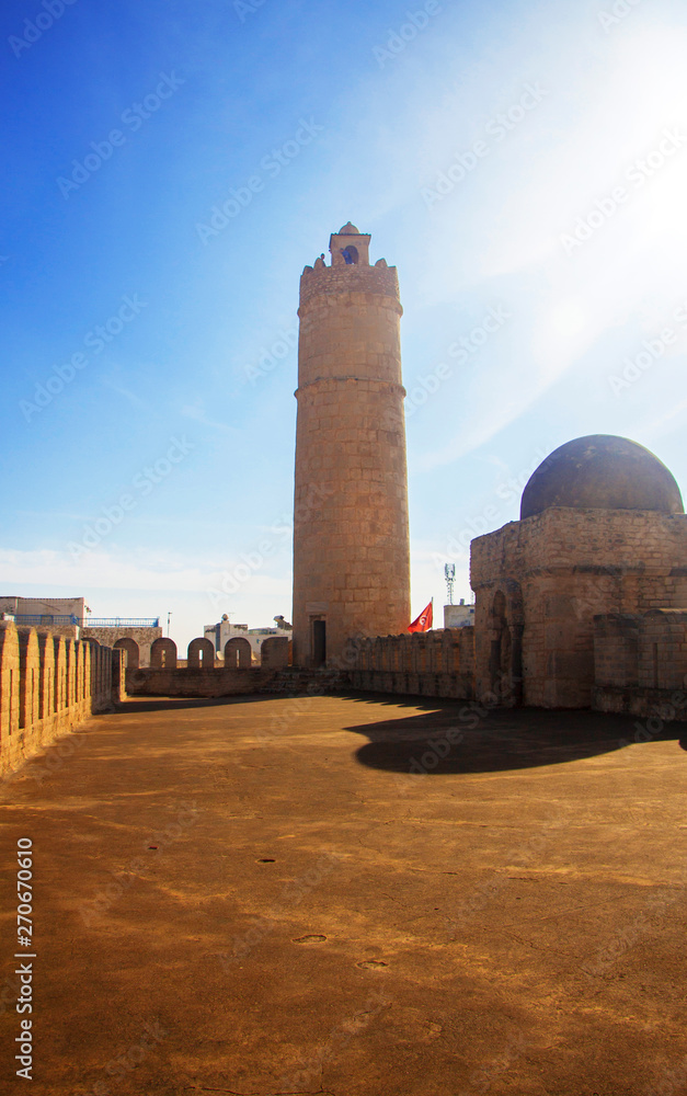 Medina is the old city and fortress ribat of Sousse in Tunisia