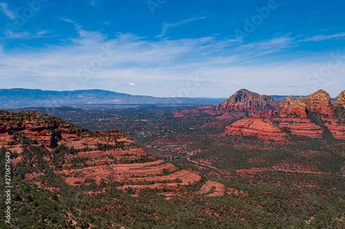 Schnebly Hill Rd. Lookout Half Way To Sedona AZ