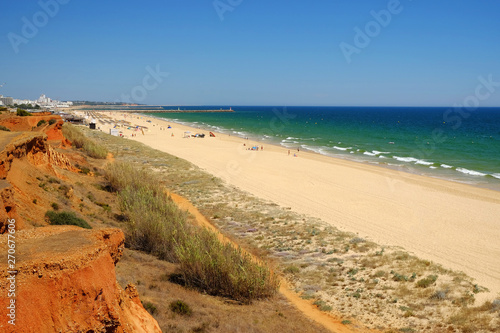 Praia da Falesia - Falesia beach in Algarve  Portugal.