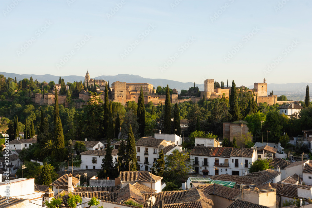 The Alhambra and Albaicín at Golden Hour - Granada, Spain