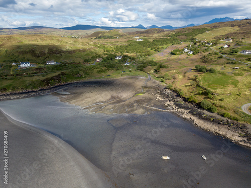 Luftbilder von Isle of Skye Schottland  photo