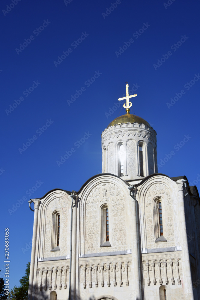 Fototapeta premium Saint Demetrius cathedral in Vladimir city, Russia.