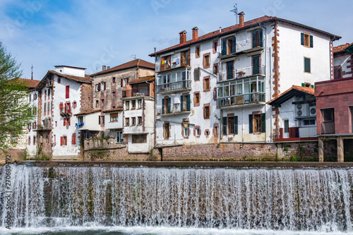 Obraz na płótnie Elizondo, Baztan Valley, Navarra, Spain w salonie