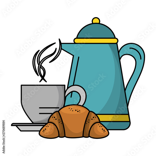 Breakfast morning food cartoons