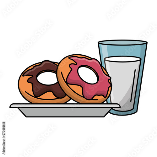 Breakfast morning food cartoons