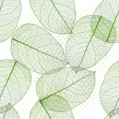 Sierkussen Bladnerven patronen Gekleurde bladeren vrolijk vector dessin  © O.Yu