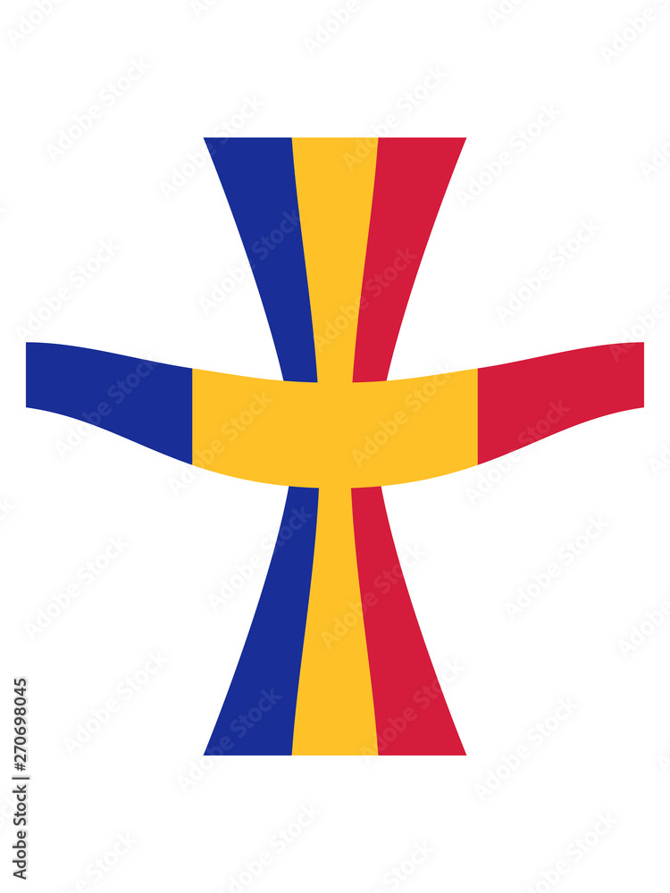 rumänien flagge sport team crew france farben blau gelb rot land