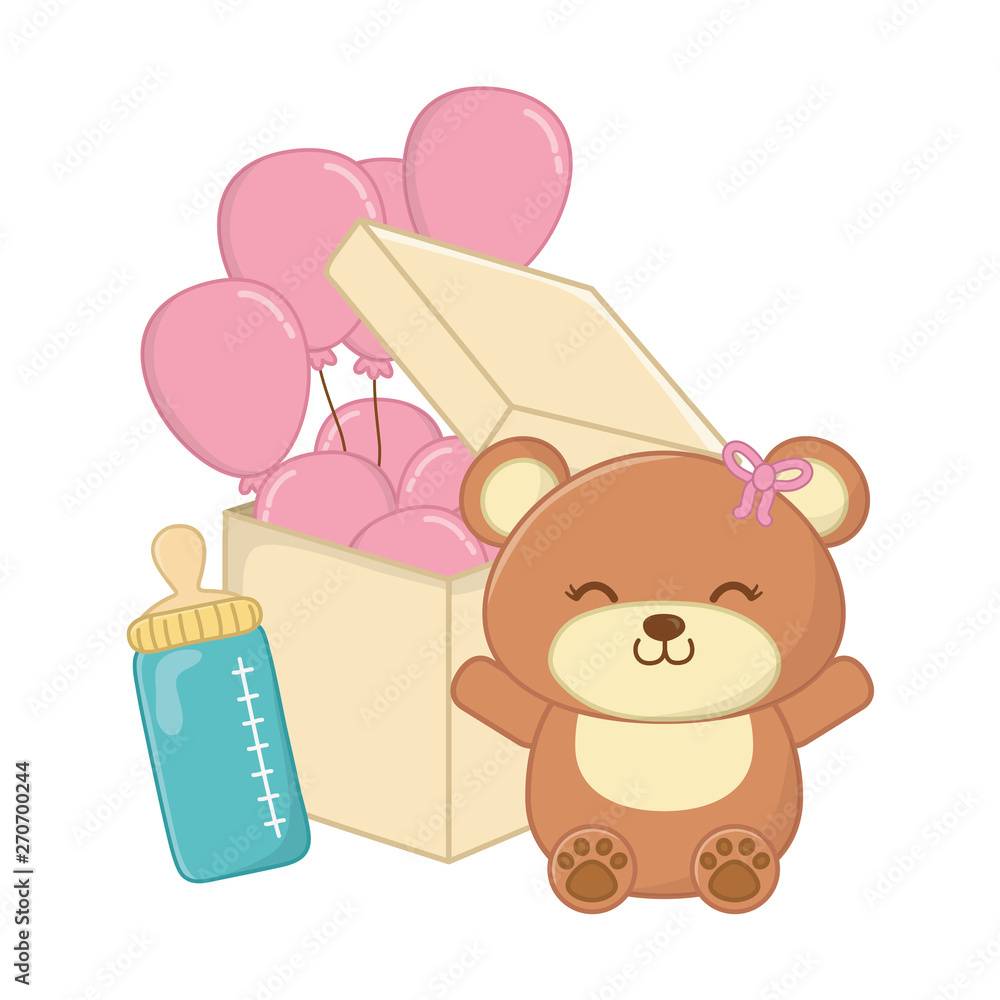 toy bear with feeding bottle toy bear with feeding bottle